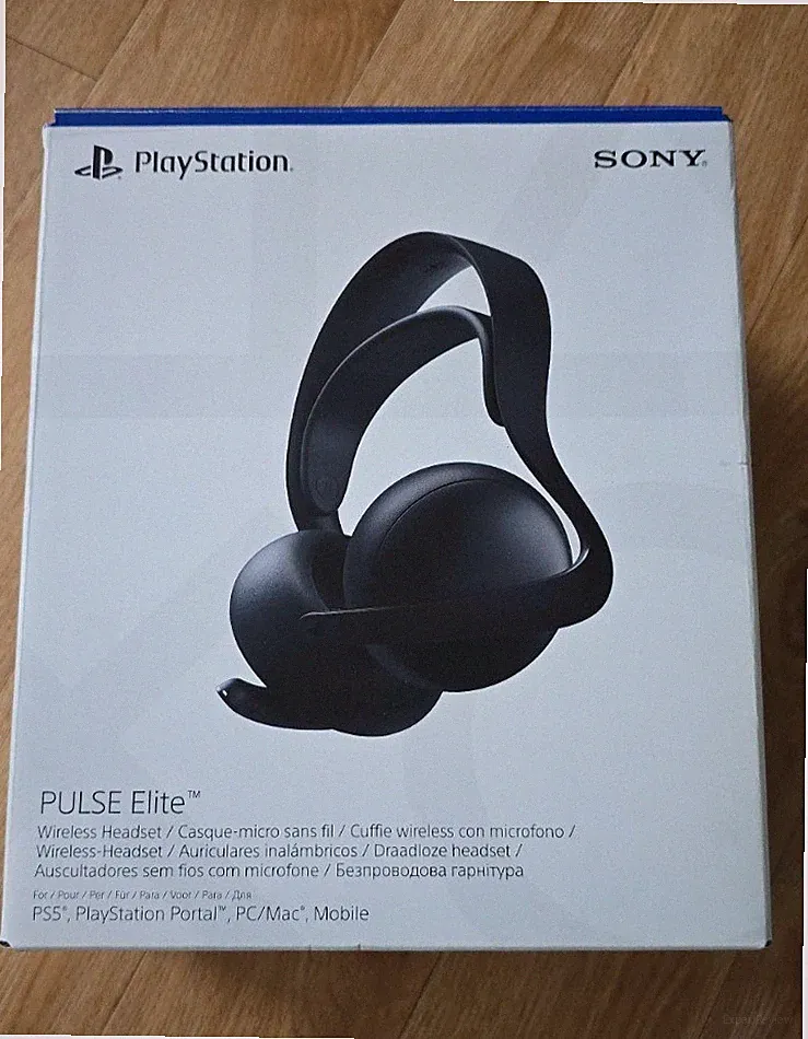 Sony Playstation 5 Pulse Elite Midnight Black Gaming Kopfhörer mit Rechnung