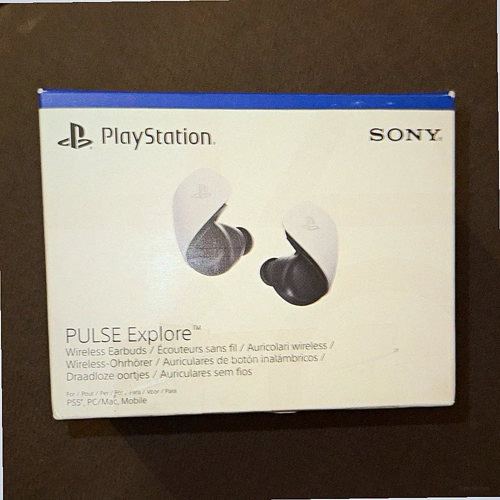 Sony PULSE Explore In-Ear Bluetooth Gaming Ohrhörer m. Mic Weiß/Schwarz