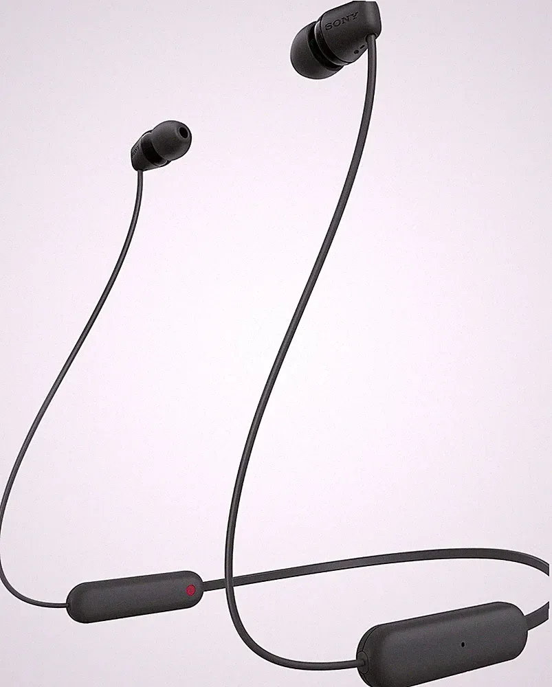 Sony rer 25 Stunden In-Ear-Kopfhörer kabellose C100 Akkulaufzeit Schwarz 1 Stück