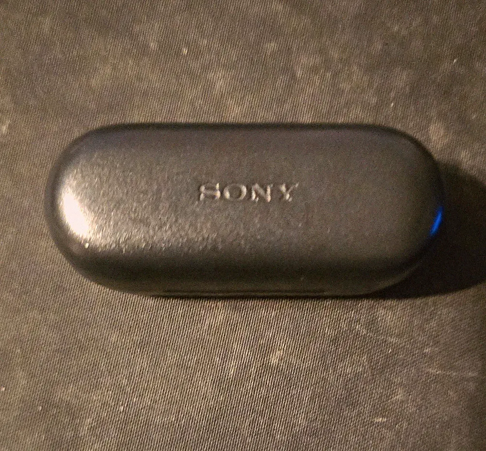Sony True Wireless Bluetooth In-Ear-Kopfhörer mit Ladecase USB-C Schwarz
