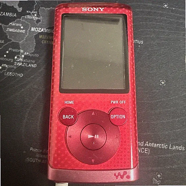 Sony Walkman NWZ-E453 4GB MP3 Tragbarer Media Player, Rot