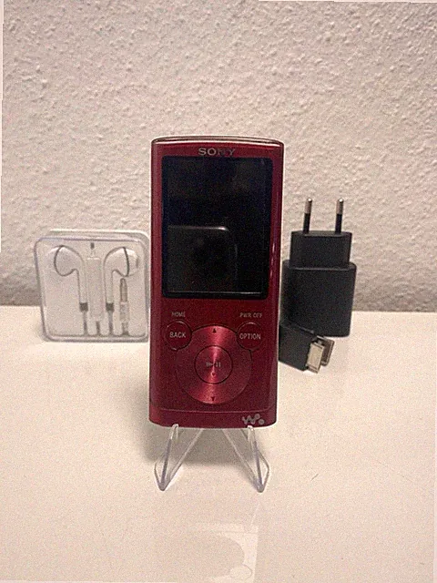 Sony Walkman NWZ-E453 Rot / Tragbarer MP3 Player / Geprüft ✅