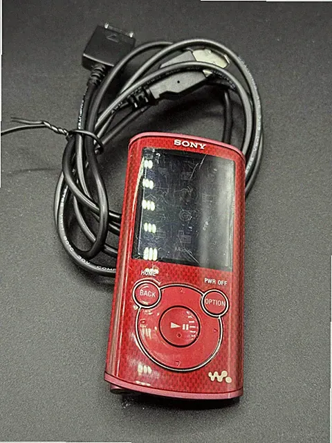 Sony Walkman NWZ-E463 4GB MP3 tragbar Media Player rot