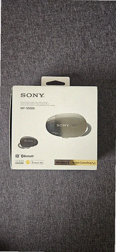 Sony WF-1000XB True Wireless Kopfhörer - Schwarz (WF1000XB.CE7)