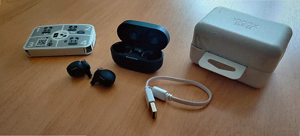 Sony WF-1000XM4 Bluetooth In-Ear Kopfhörer - Schwarz