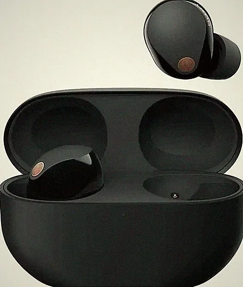 Sony WF-1000XM5 Premium True-Wireless In-Ear-Kopfhörer Schwarz Black ANC