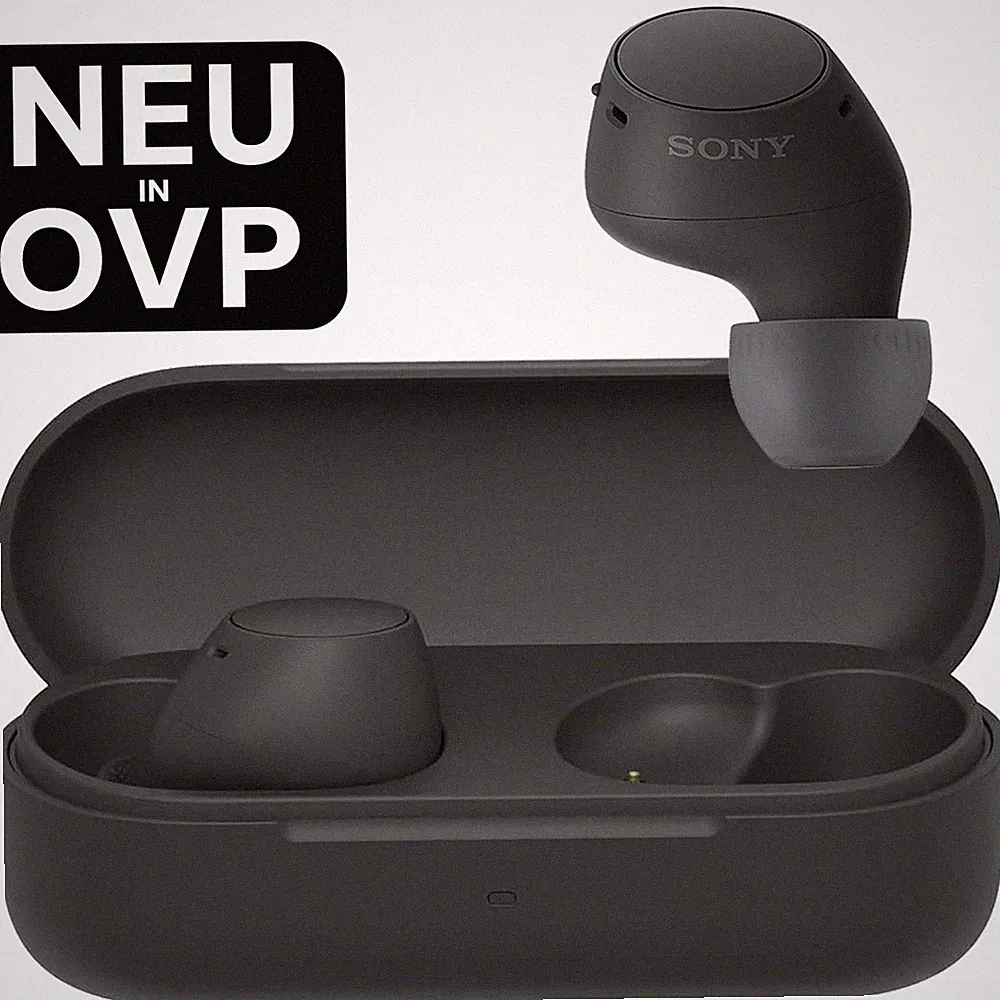 SONY WF-C510 In-Ear Kopfhörer Bluetooth Wireless Headset iOS Android Schwarz NEU