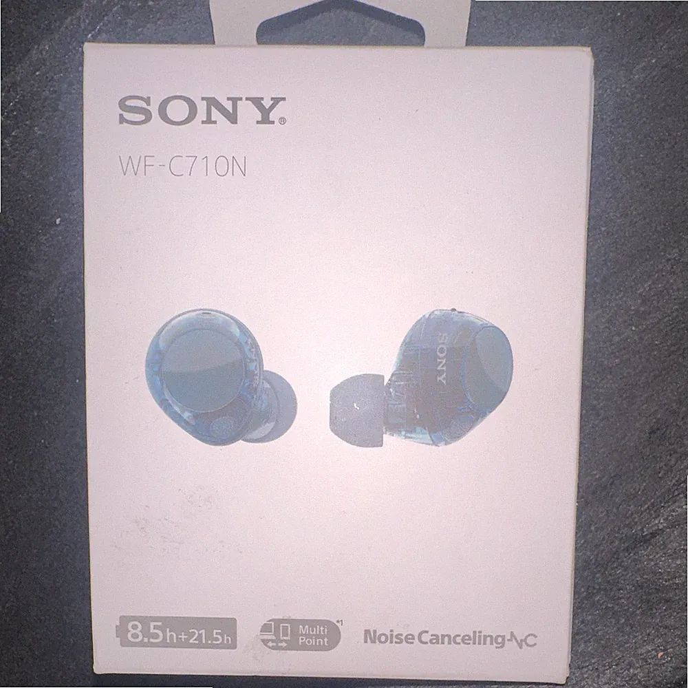 Sony WF-C710N In-Ear Kopfhörer Bluetooth Geräuschunterdrückung Multipoint Blau