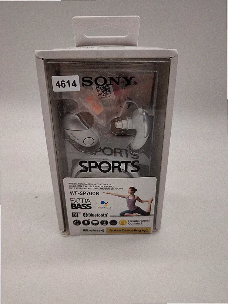 Sony WF-SP700N True Sport Kopfhörer Wireless, Noise Cancelling weiß Zustand; gut