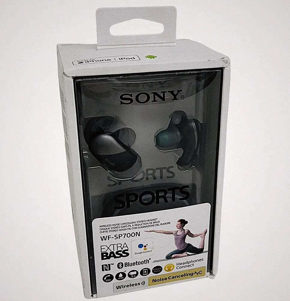 Sony WF-SP700N True Wireless Sport Bluetooth Kopfhörer Noise Cancelling Schwarz