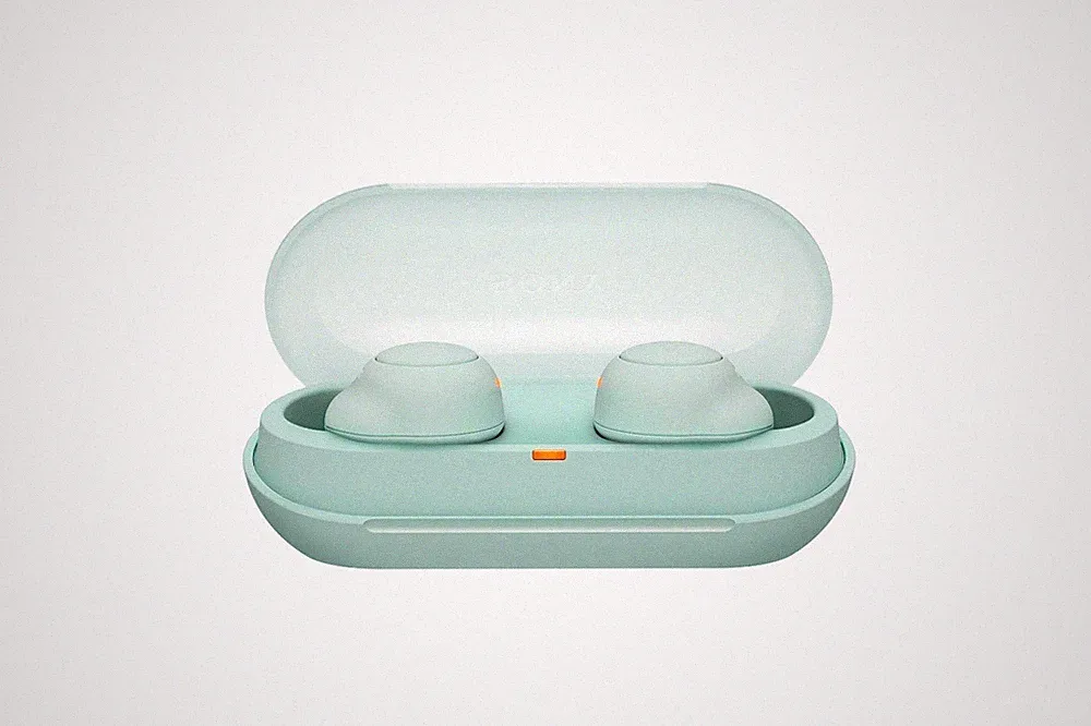 Sony WFC500G True Wireless In-Ear Kopfhörer grün Headset-Funktion-Retoure in OVP