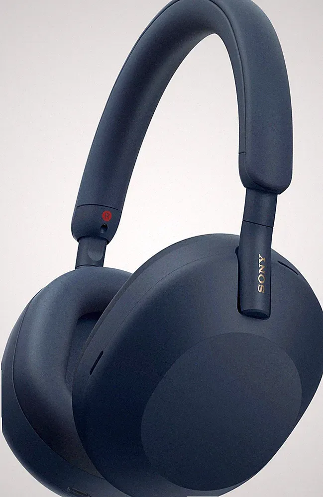SONY WH-1000XM5 Over-Ear-Kopfhörer kabellos 16 Ohm Bluetooth blau B-WARE
