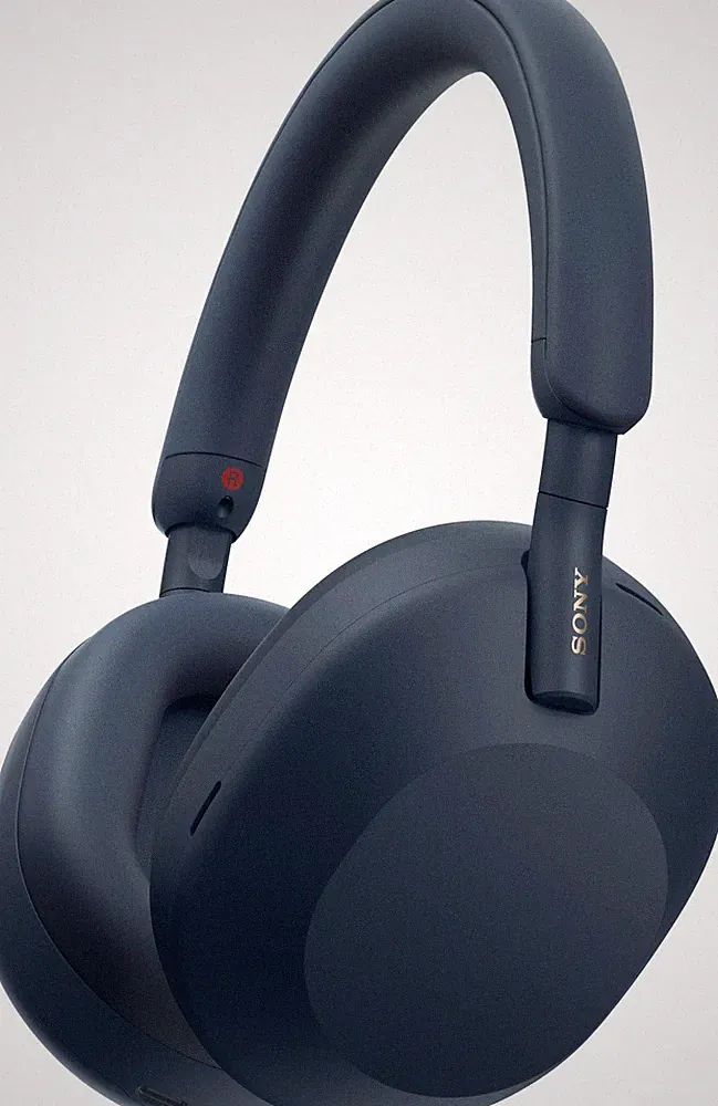 SONY WH-1000XM5 Over-Ear-Kopfhörer kabellos 16 Ohm Bluetooth blau B-WARE