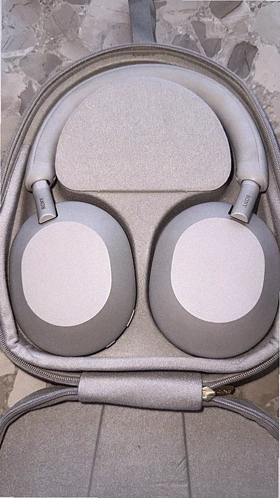 Sony WH-1000XM5 Weiß- Bluetooth Kopfhörer Over-Ear Noise Cancelling