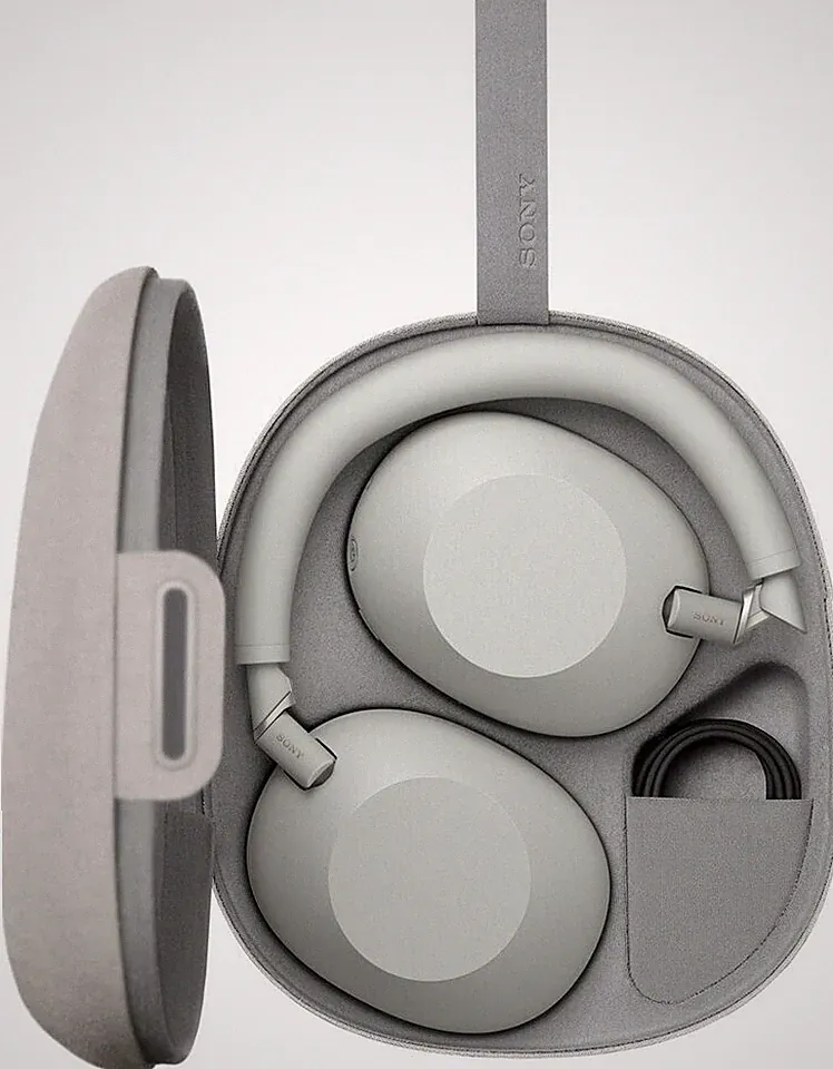 Sony WH-1000XM6 Platinum Over-Ear Kopfhörer Bluetooth ANC Noise Cancelling