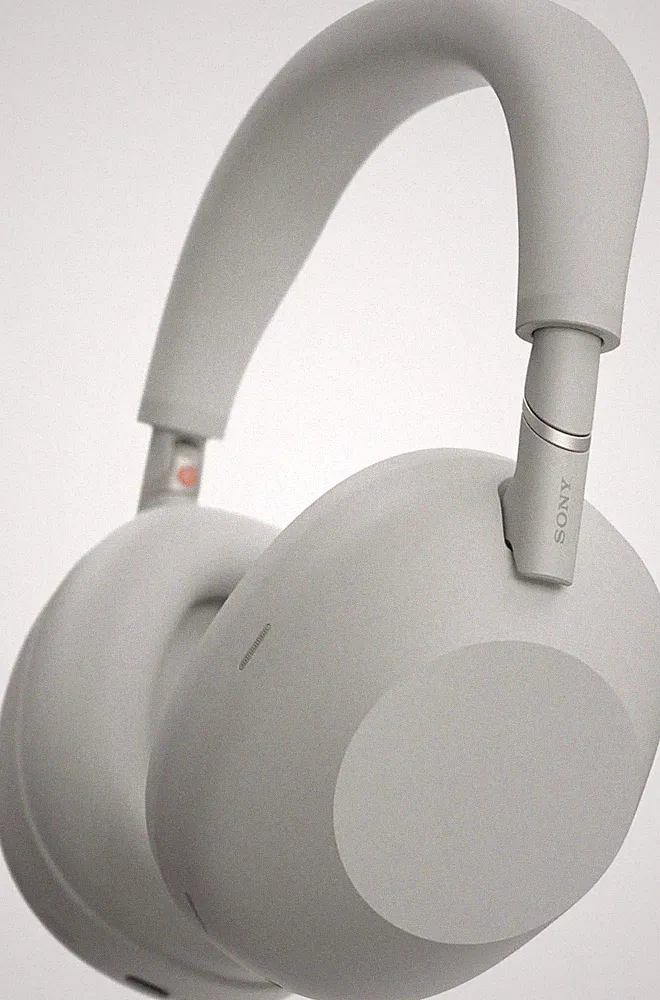 Sony WH-1000XM6 – Premium Noise Cancelling Over-Ear Kopfhörer Headphones Silver