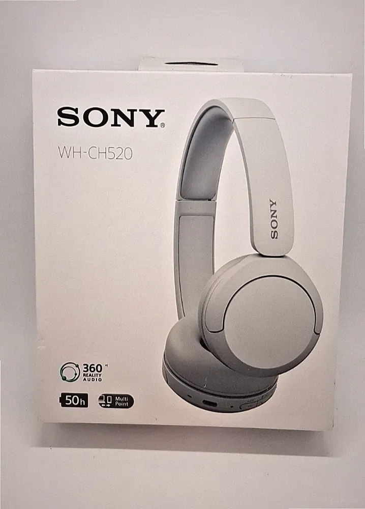 Sony WH-CH520 Bluetooth Wireless On-Ear Kopfhörer mit Mikrofon B-Ware Neuwertig