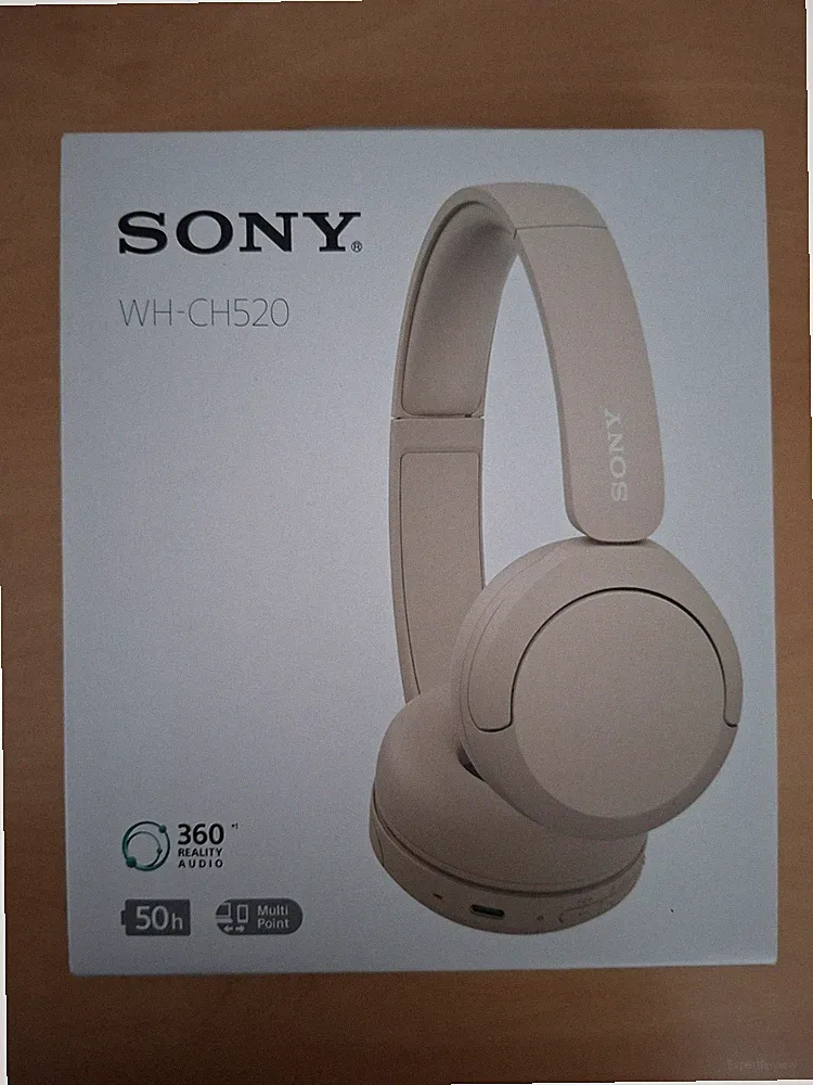 Sony WH-CH520 kabellose Bluetooth-Kopfhörer Beige
