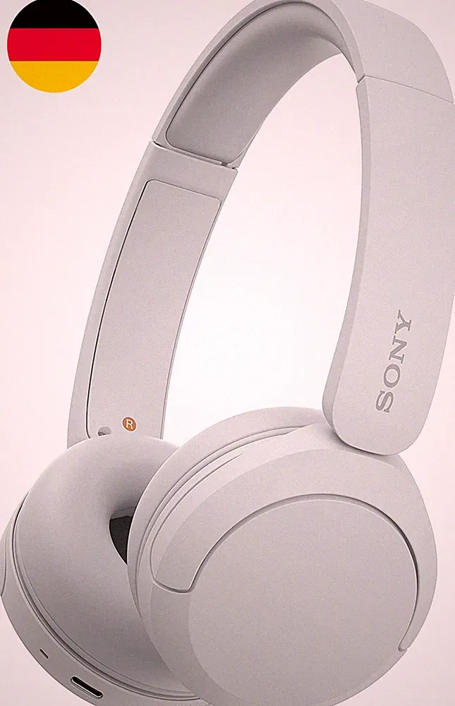 Sony WH-CH520 Kabellose Bluetooth-Kopfhörer - Bis Zu 50 Stunden Akkulaufzeit Mit