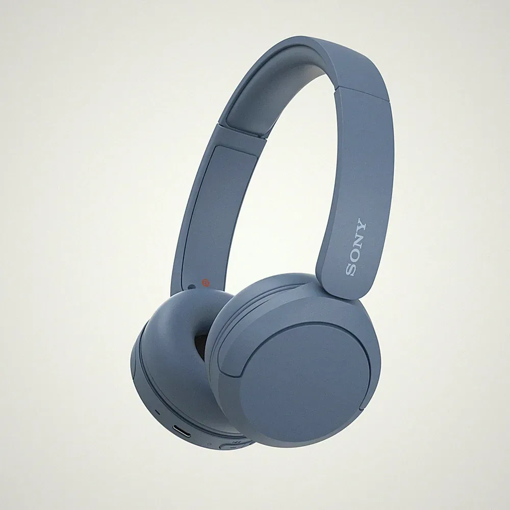 Sony WH CH520 Kabelloser Bluetooth On Ear Kopfhörer hohe Klangqualität leichtes