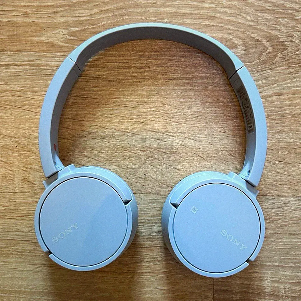 Sony WH-CH520 Ohraufliegende Bluetooth Kopfhörer kabellos Grau
