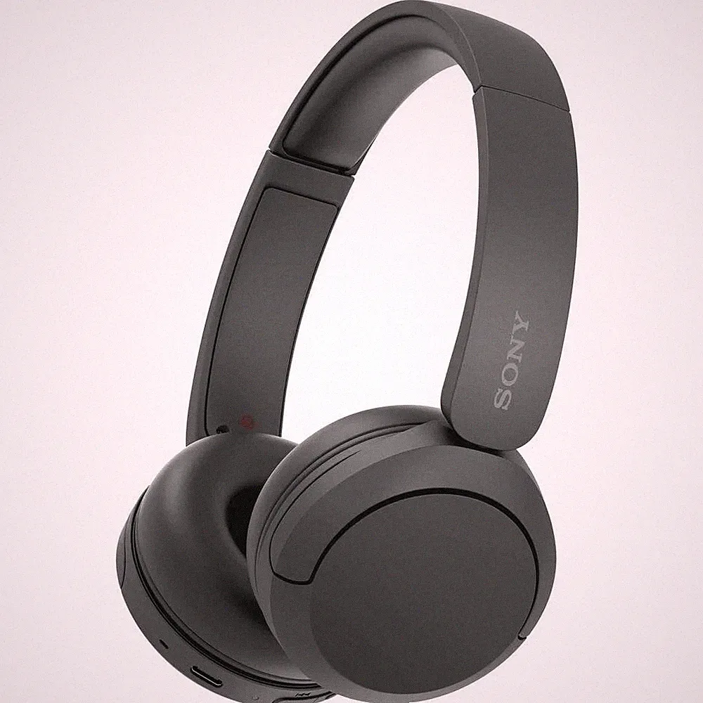 Sony WH-CH520 On Ear Headset Bluetooth Stereo Schwarz