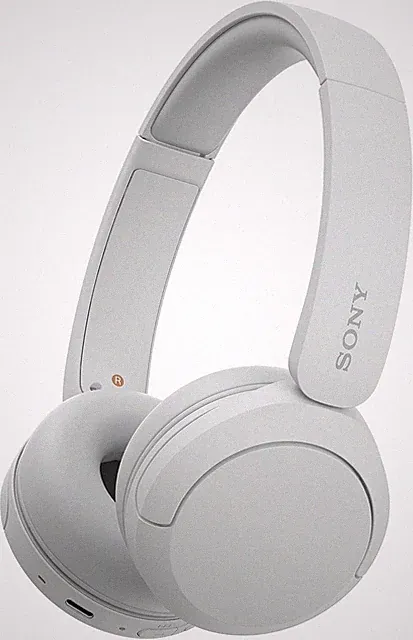 Sony WH-CH520 weiße kabellose Bluetooth Kopfhörer mit bis zu 50H Akkulaufzeit