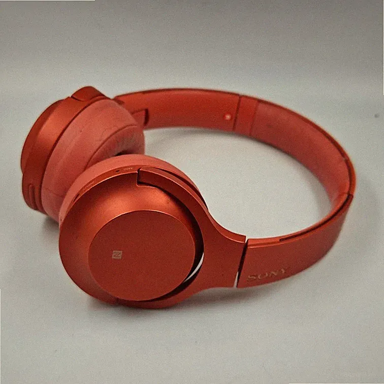 Sony WH-H800 Kabellose Bluetooth Over-Ear Kopfhörer, Orange On-Ear