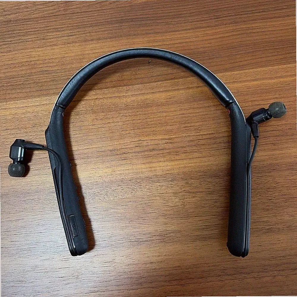 Sony WI-1000X Bluetooth-Kopfhörer mit Nackenbügel und Geräuschunterdrückung