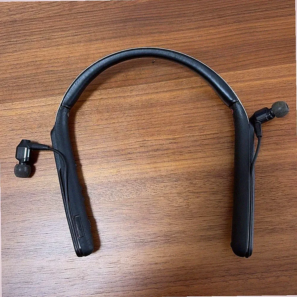 Sony WI-1000X Bluetooth-Kopfhörer mit Nackenbügel und Geräuschunterdrückung