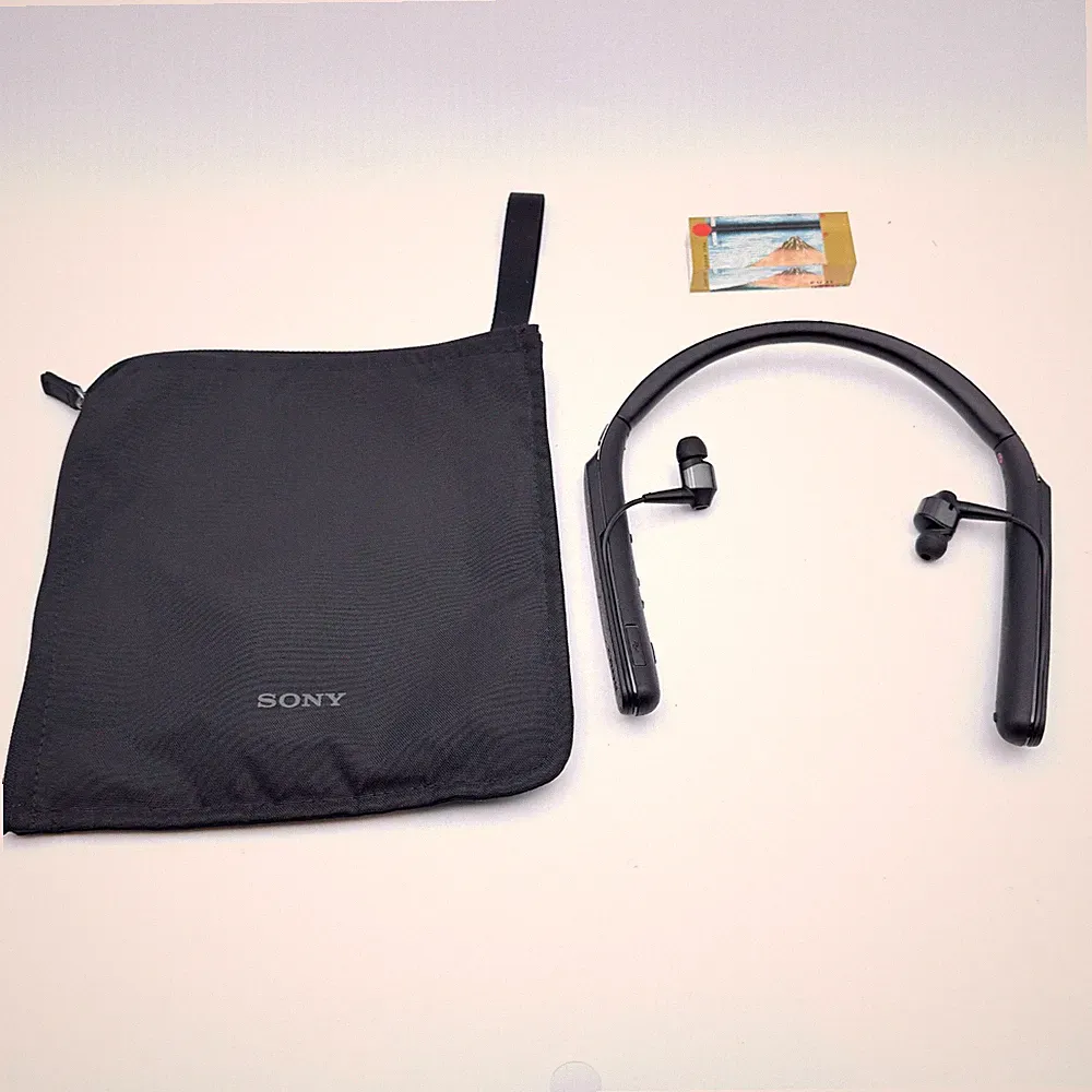 Sony Wi-1000X Wireless Noise Cancelling Kopfhörer Nackenbügel schwarz Japan