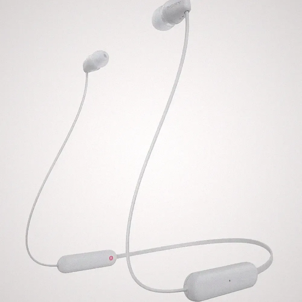 Sony WI-C100 In Ear Headset Bluetooth® Stereo Weiß Headset