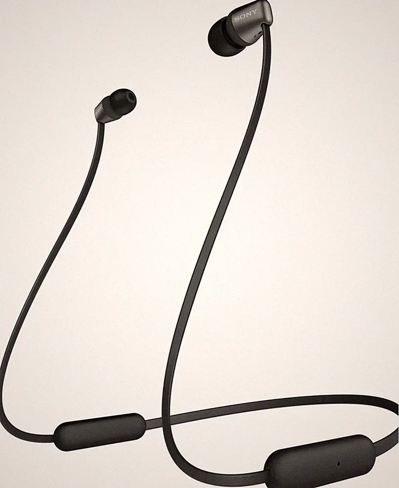 Sony WI-C310 kabelloser In-ear Kopfhörer schwarz Headset-Funktion Bluetooth