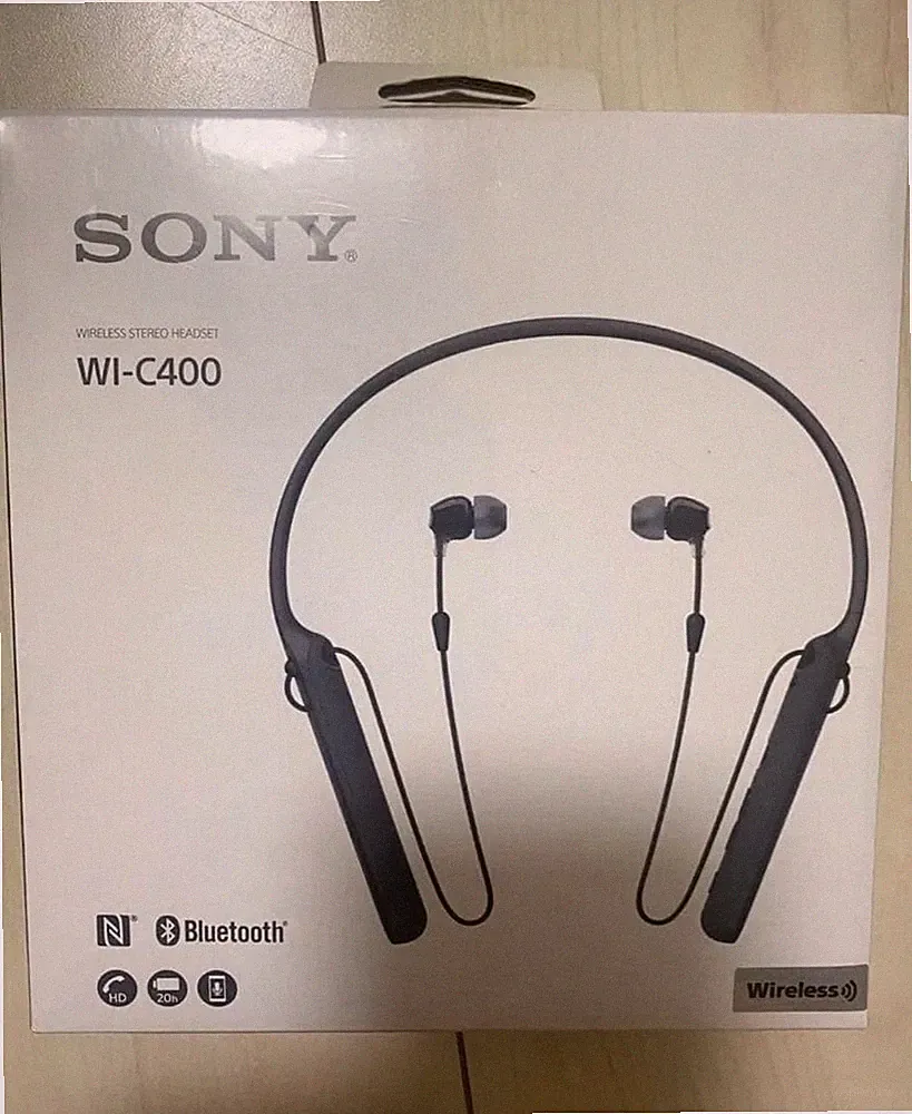 Sony WI-C400 Wireless Bluetooth In-Ear Nackenbügel Kopfhörer mit Mikrofon Sch...