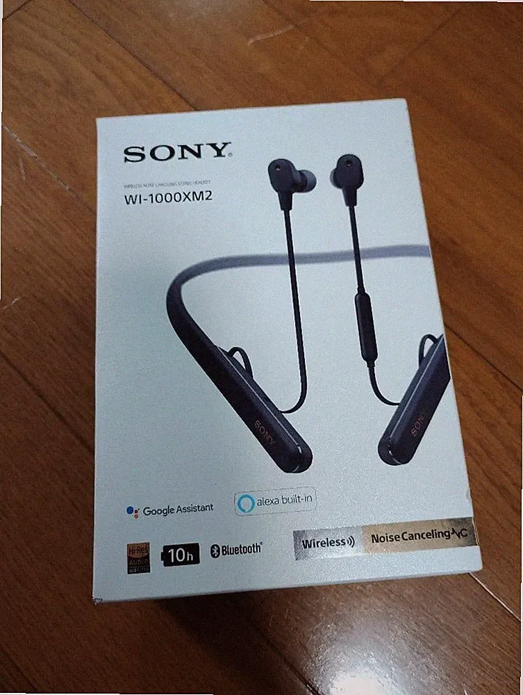 Sony Wireless Noise Cancelling Stereo Headset WI-1000XM2 Schwarz Kopfhörer