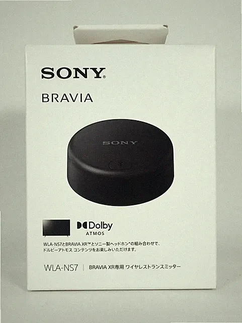 Sony WLA-NS7 Wireless Audio Transmitter 360 Spatial Sound Bluetooth TV BRAVIA XR