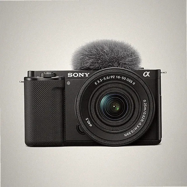 Sony ZV-E10 Vlogging-Kamera + 16-50mm Objektiv 4K APS-C Systemkamera Schwarz OVP
