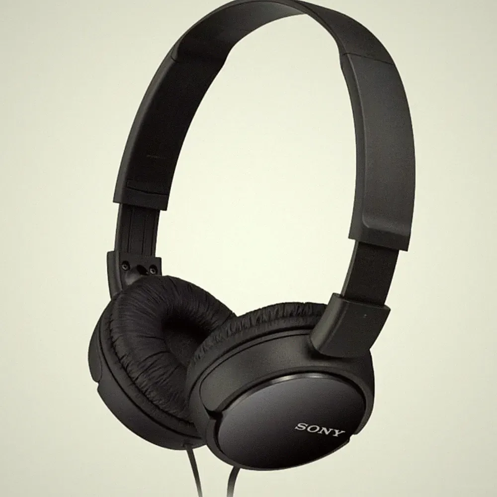 Sony -ZX110 On-ear Kopfhörer Faltbarer Bügelkopfhörer 40 mm Treiber Schwarz