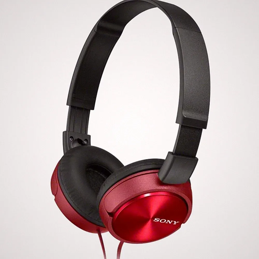 Sony -ZX310 Kopfhörer Faltbar Metallic-Rot Sony Kopfhörer On-Ear Uni