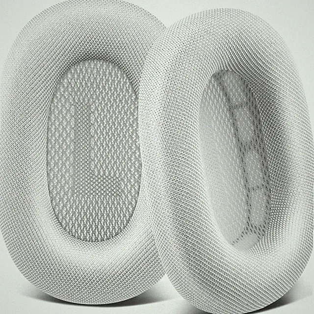 SOPROM Ohrpolster Ersatz für Airpods Max Over-Ear Kopfhörer Weiß