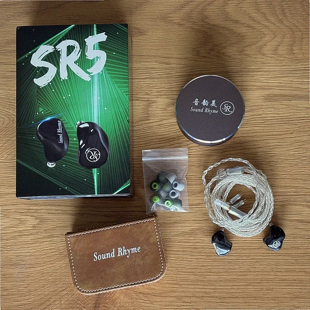 Sound Rhyme SR5 IEMs In-Ear Kopfhörer wie neu mit OVP