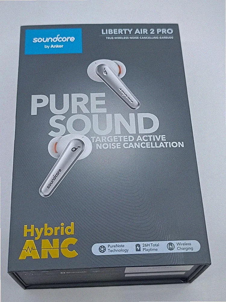 Soundcore Anker Liberty Air 2 Pro ANC Bluetooth Kopfhörer - Weiß Neu _0.39_5