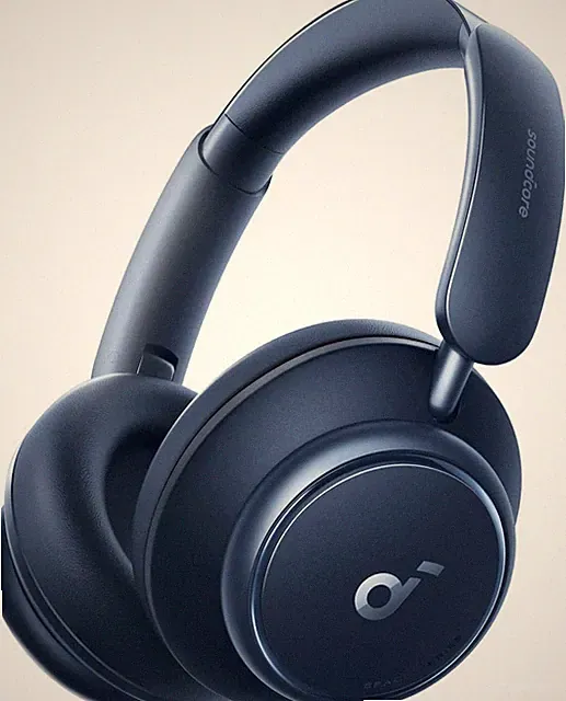 soundcore by Anker Space Q45 Bluetooth Kopfhörer Geräuschunterdrückung Blau NEU