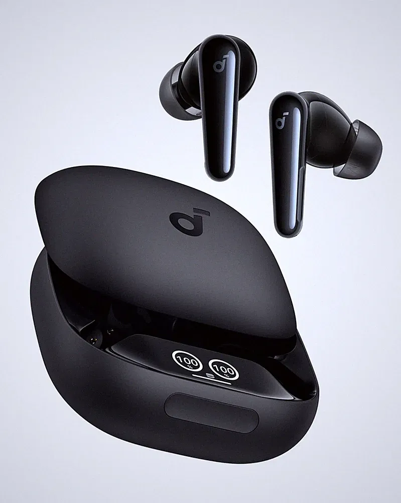 Soundcore Liberty 4 Pro von Anker, Kabellose Noise Cancelling Kopfhörer Schwarz