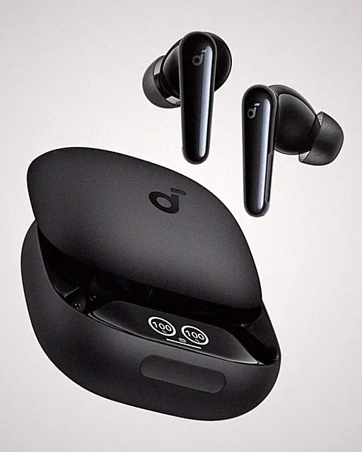 Soundcore Liberty 4 Pro von Anker, Kabellose Noise Cancelling Kopfhörer Schwarz