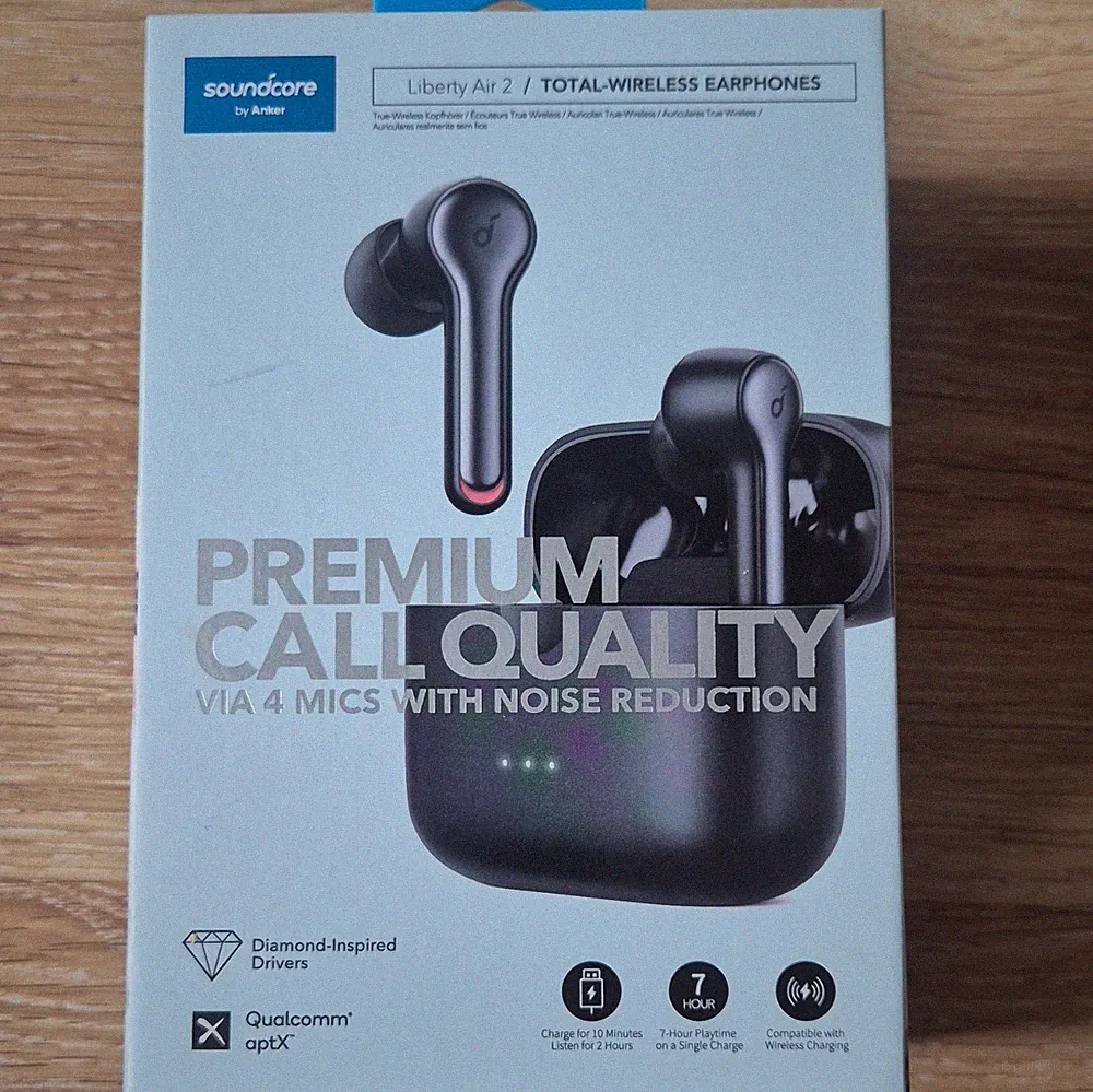 soundcore Liberty Air 2 In-Ear-Kopfhörer Bluetooth True Wireless Schwarz Doppel