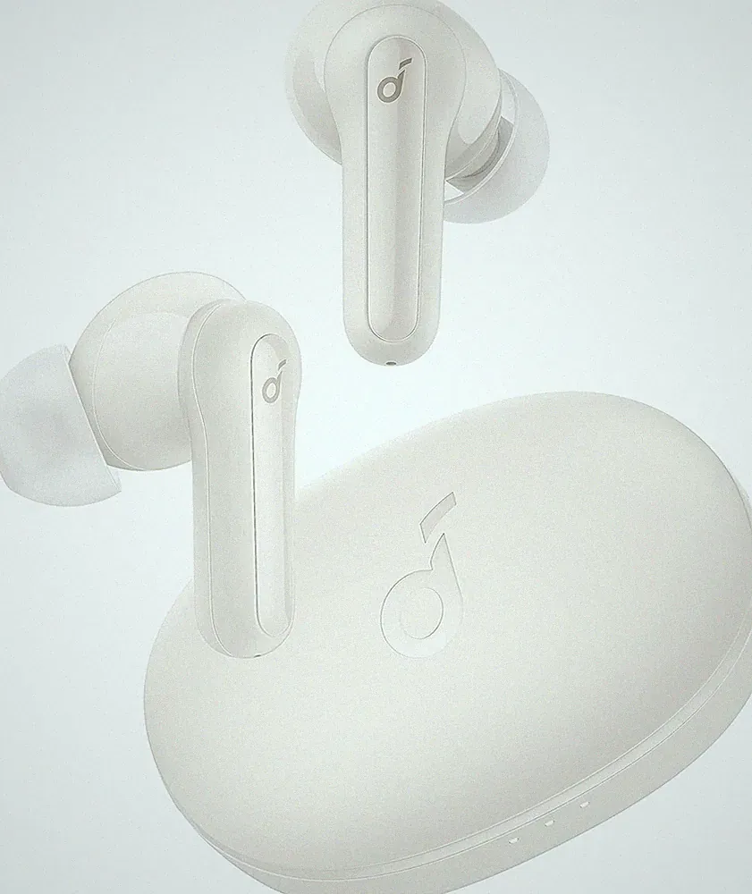 Soundcore Life P2 Mini Bluetooth Kopfhörer In Ear Ohrhörer 32h Akku IPX5 Weiß