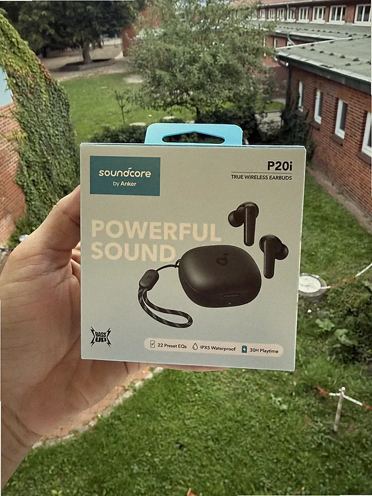 soundcore P20i In-Ear-Kopfhörer Bluetooth kabellos, schwarz, doppelt