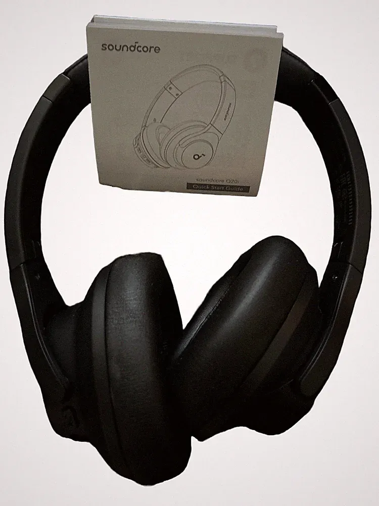 soundcore Q20i On-Ear Kopfhörer Schwarz Bluetooth Wireless Headset