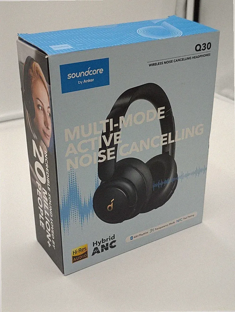 Soundcore Q30 A3028 ANC Bluetooth Kopfhörer Schwarz_0,578_5